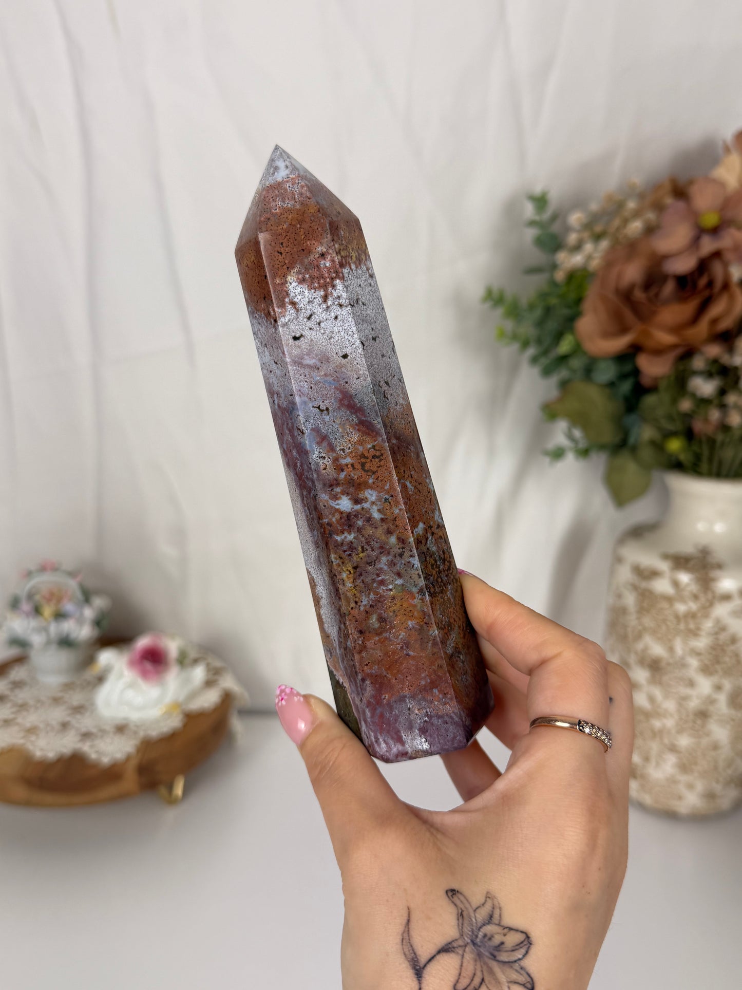 Large Sea Jasper Tower (88)