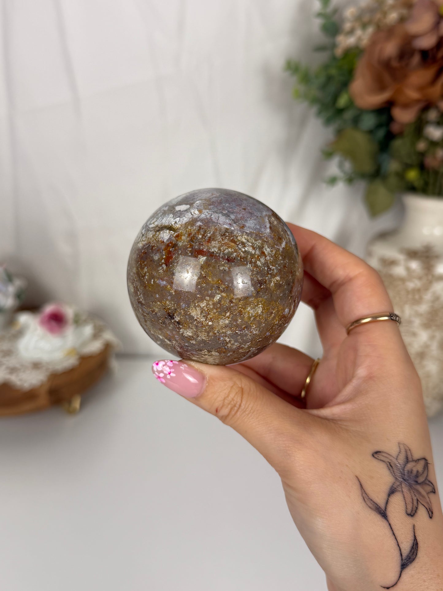 Sea Jasper Sphere (40)