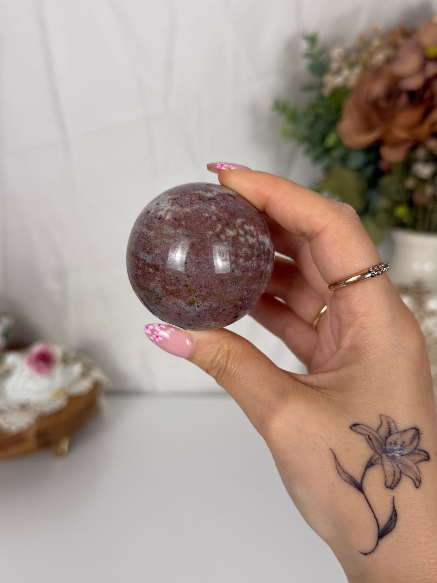 Sea Jasper Sphere (18)