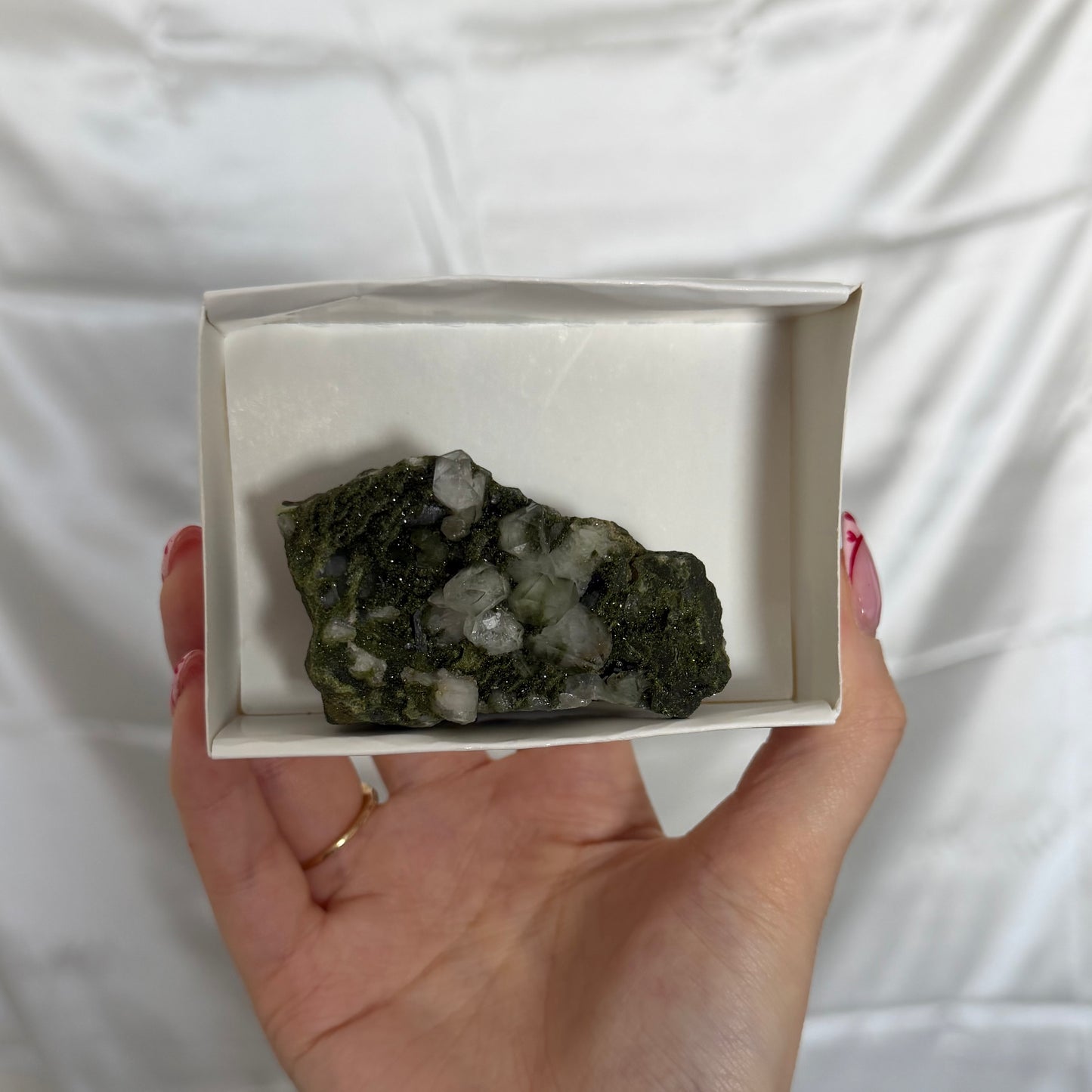 Epidote & Quartz Crust
