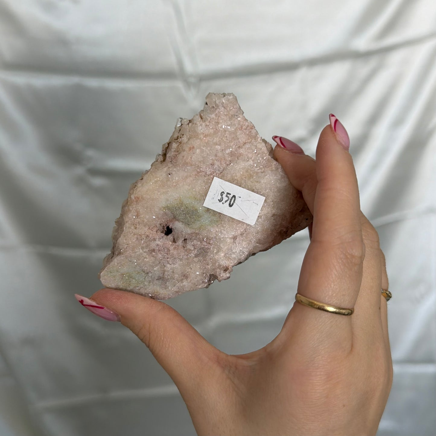 Pink Lemurian Quartz