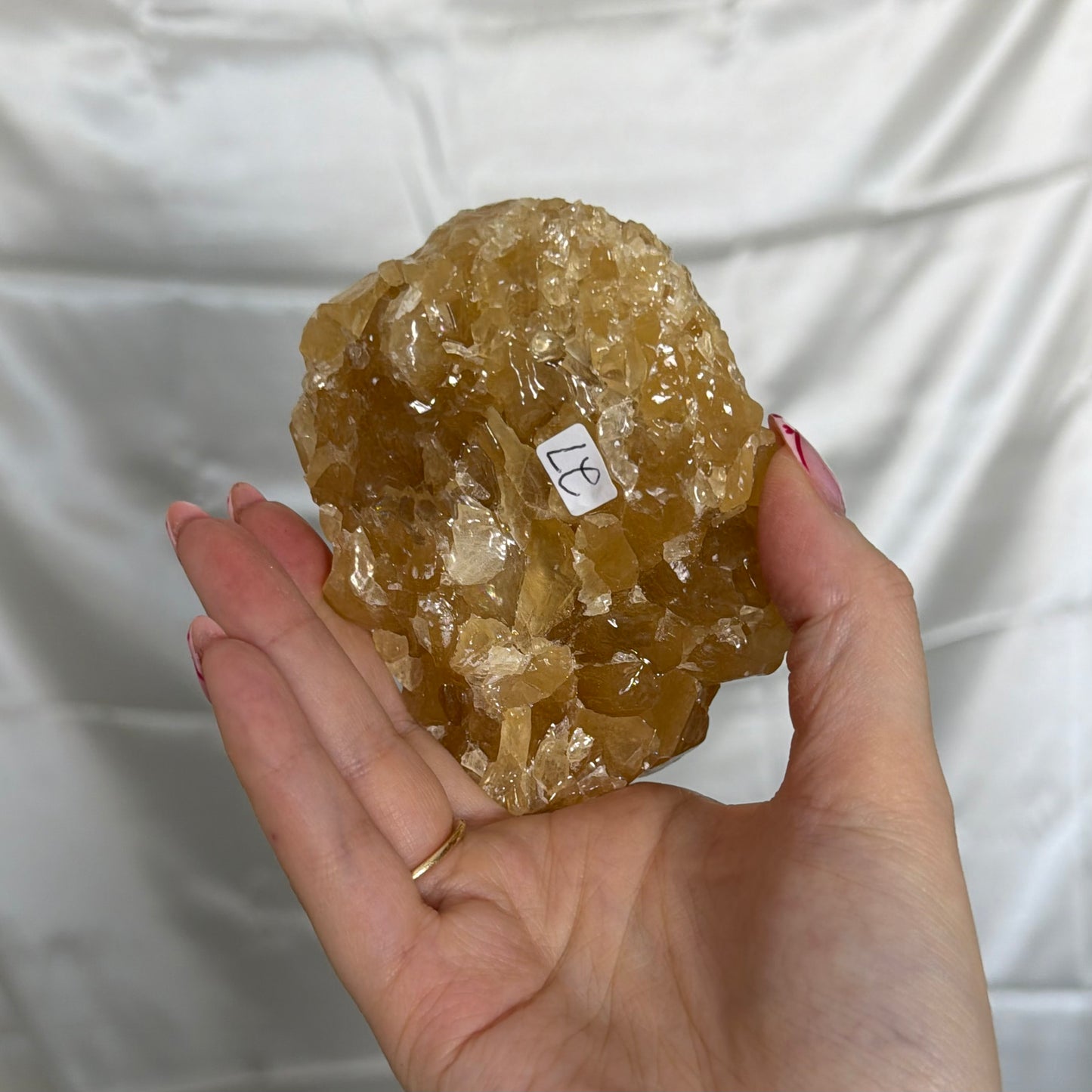 Raw Honey Calcite
