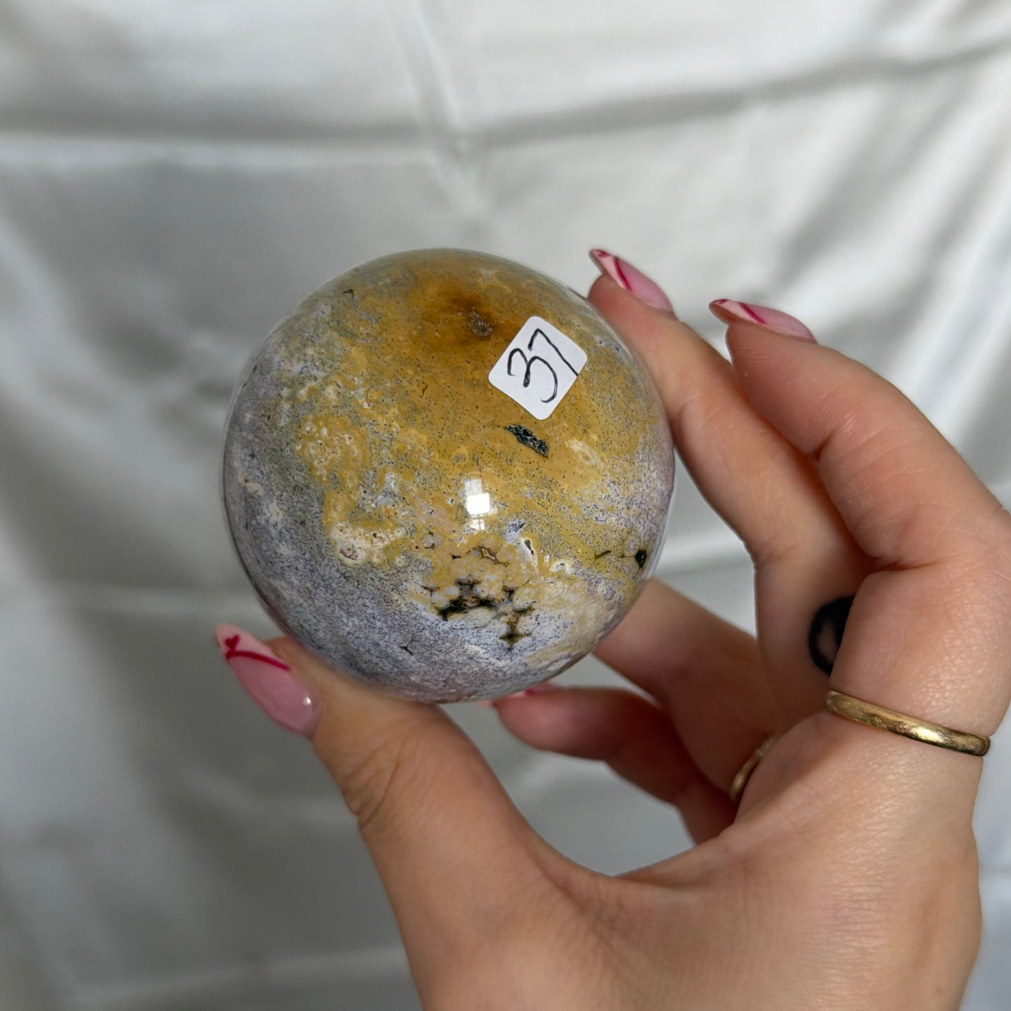 Sea Jasper Sphere
