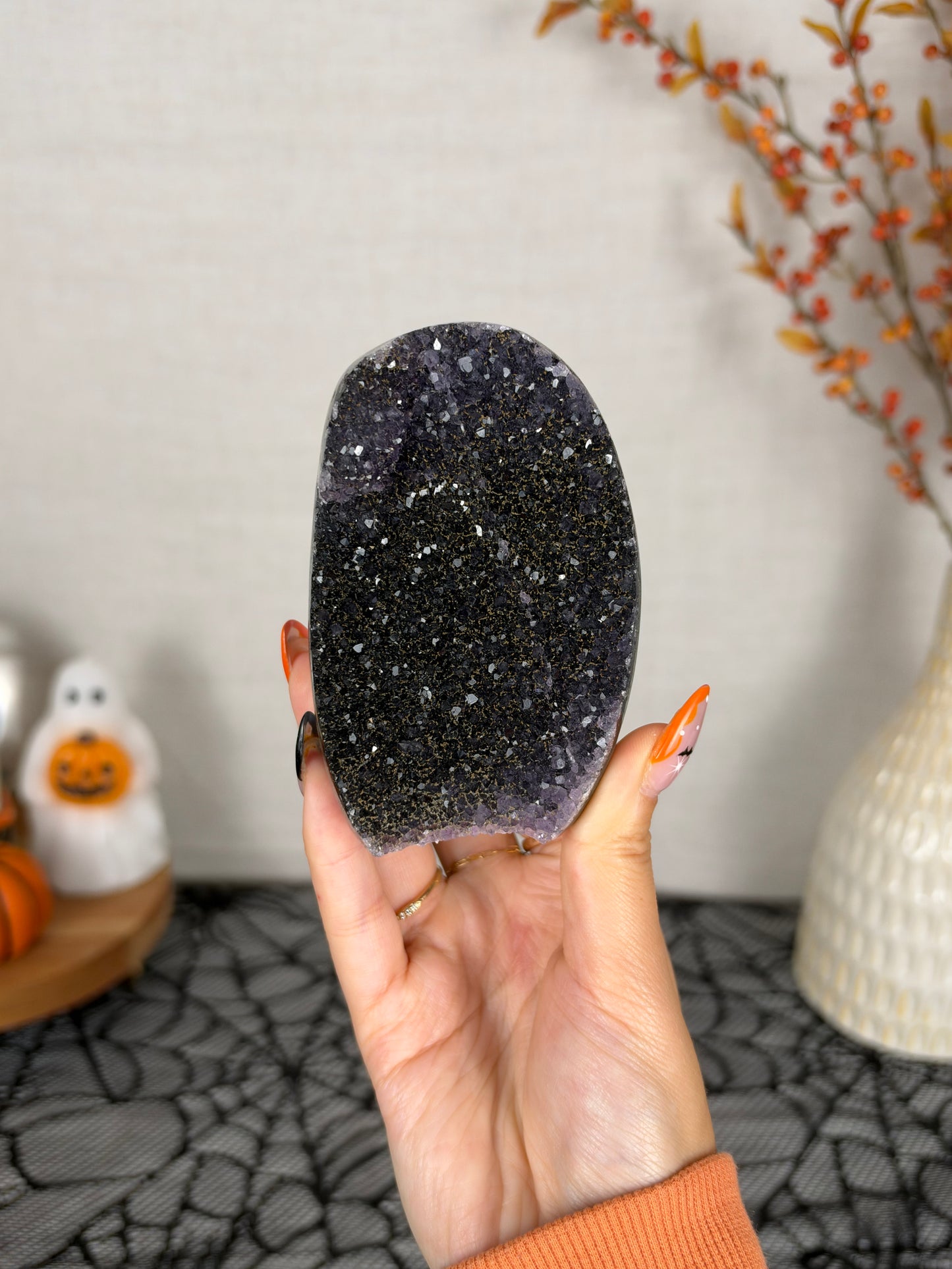 Black/Purple Galaxy Amethyst Cutbase (48X)