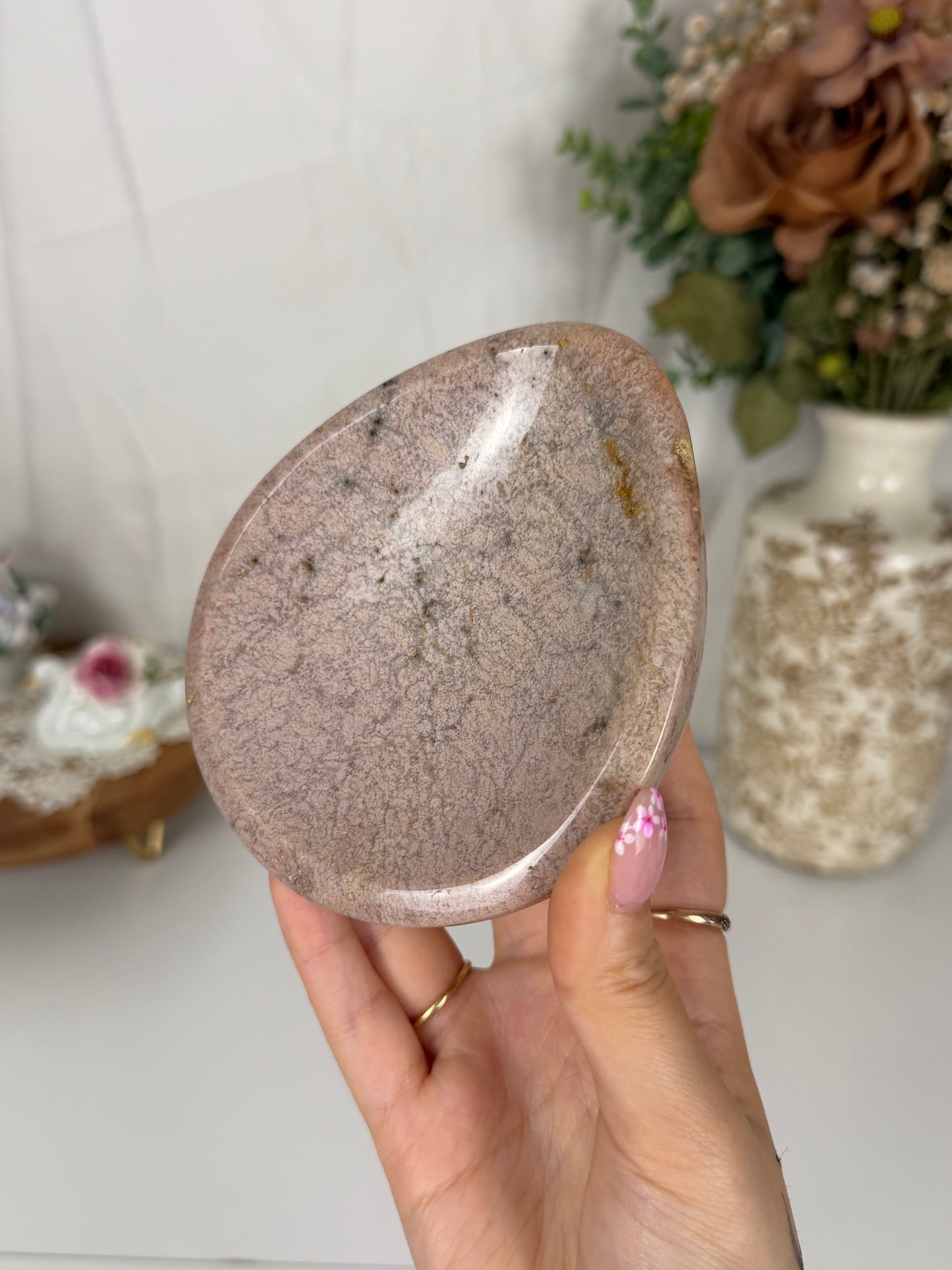 Pink Agate Bowl (55)
