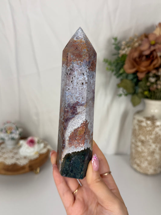 Large Sea Jasper Tower (88)