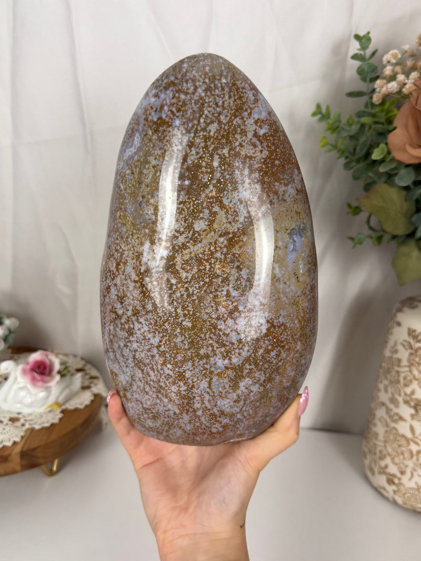 XL Orby Sea Jasper Freeform (333)