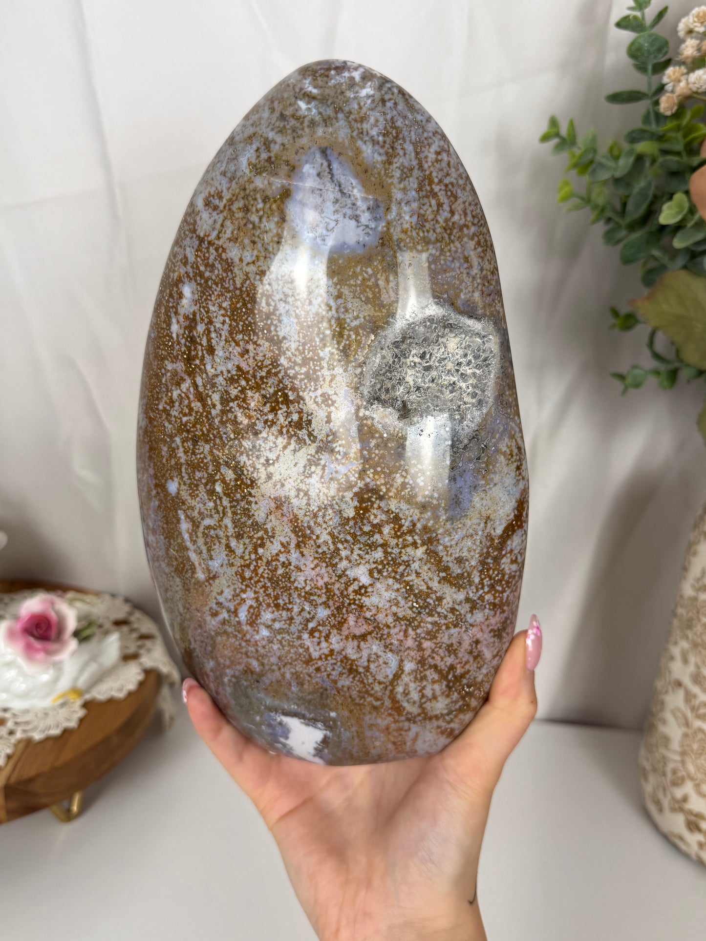 XL Orby Sea Jasper Freeform (333)