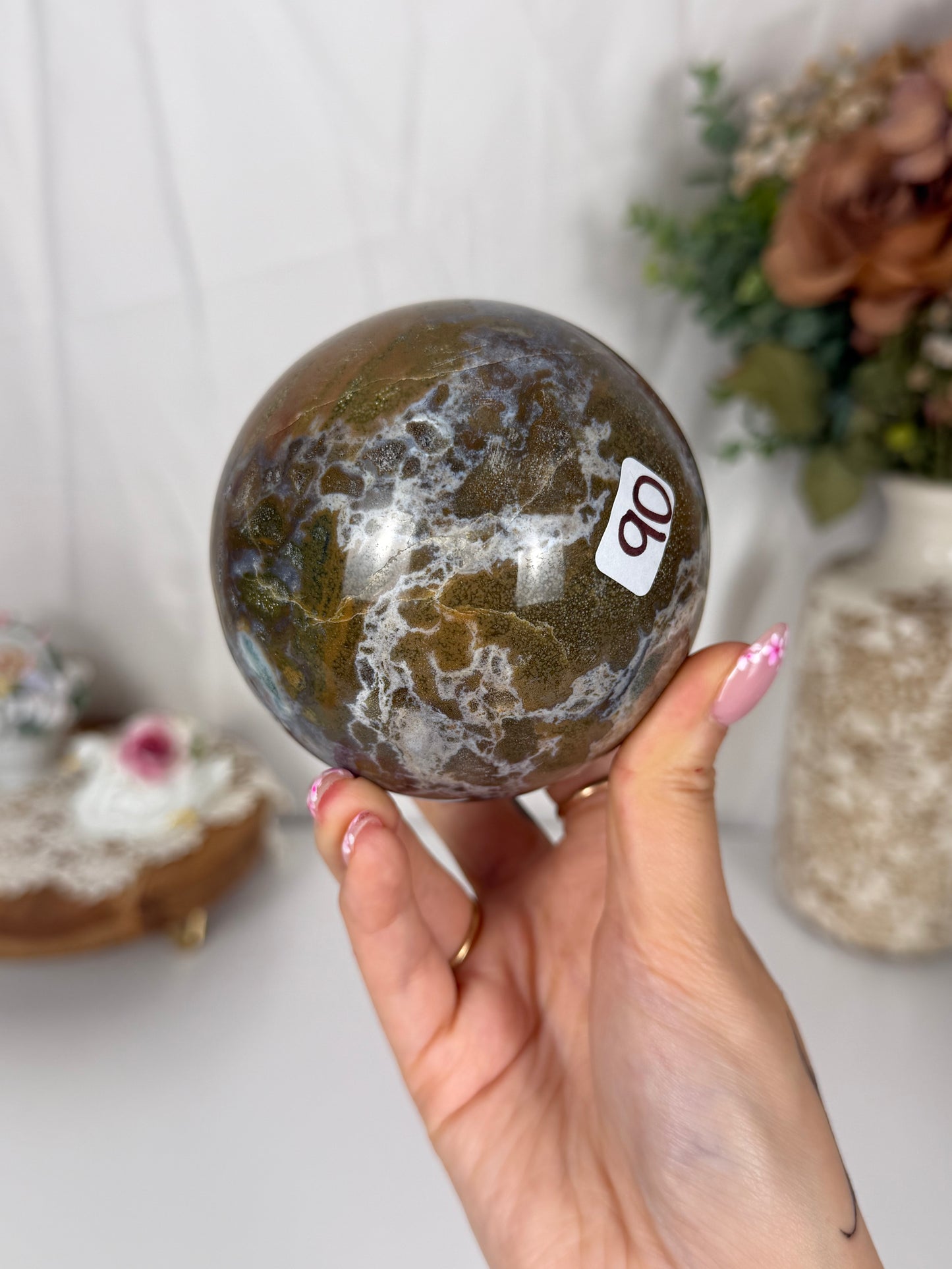 Sea Jasper Sphere (90B)