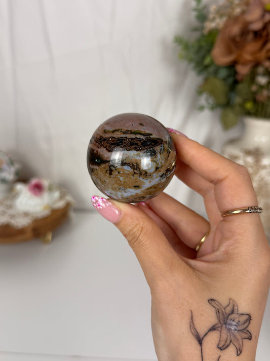 Orby Moody Sea Jasper Sphere (18)