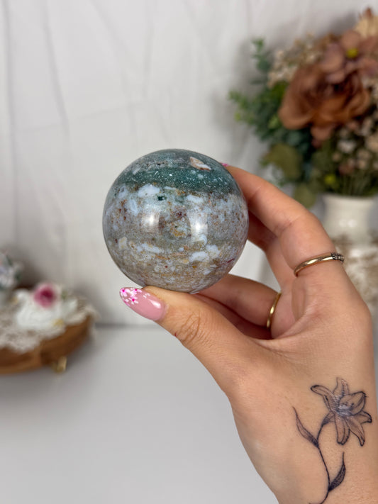 Sea Jasper Sphere (32)