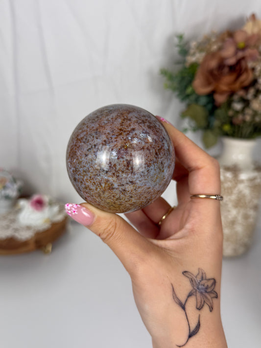 Orby Sea Jasper Sphere (44)