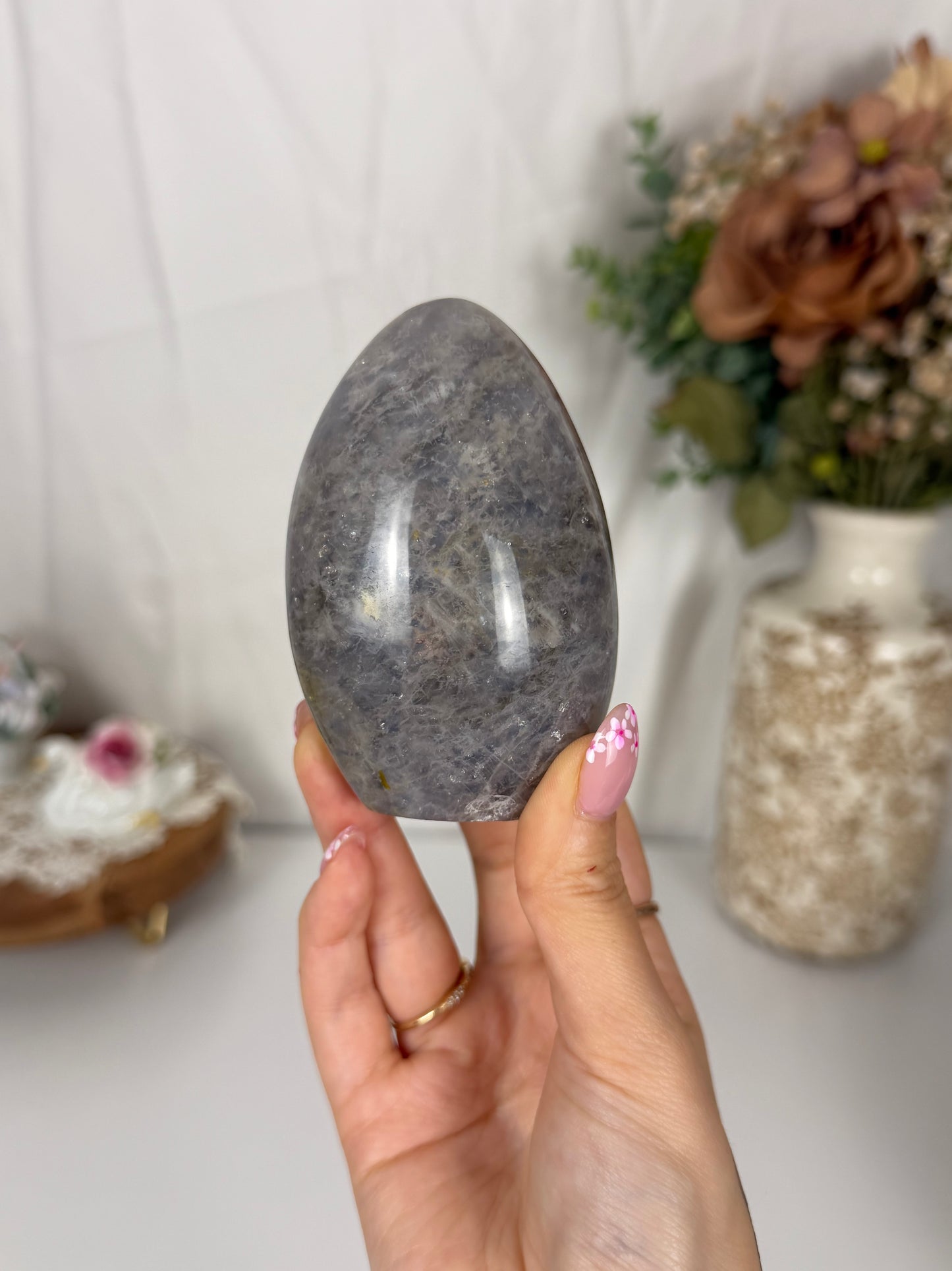Blue Rose Quartz Freeform (45)