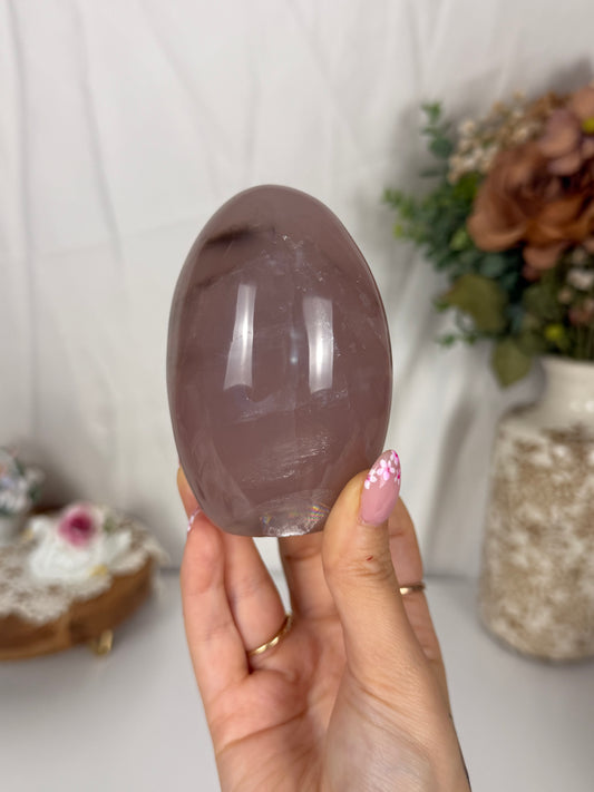 *12-Ray Star Rose Quartz Freeform (48)