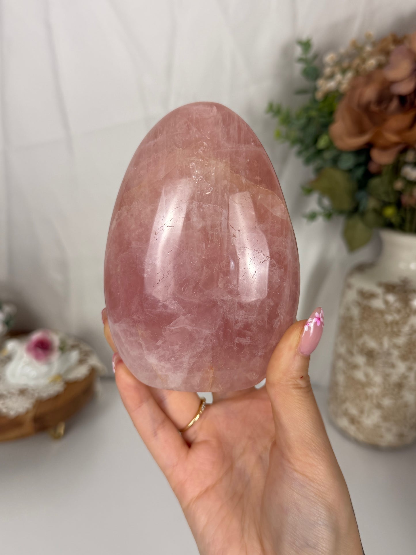 Vibrant Rose Quartz Freeform (75)