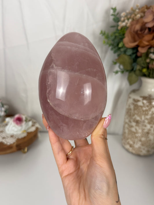 *Large Star Rose Quartz Freeform (130)