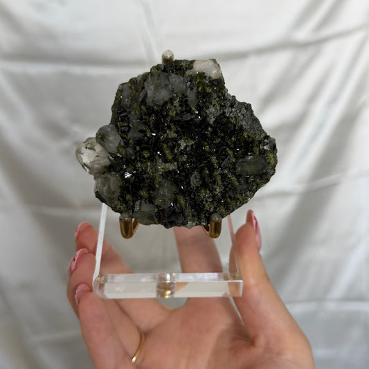 Epidote & Quartz Crust