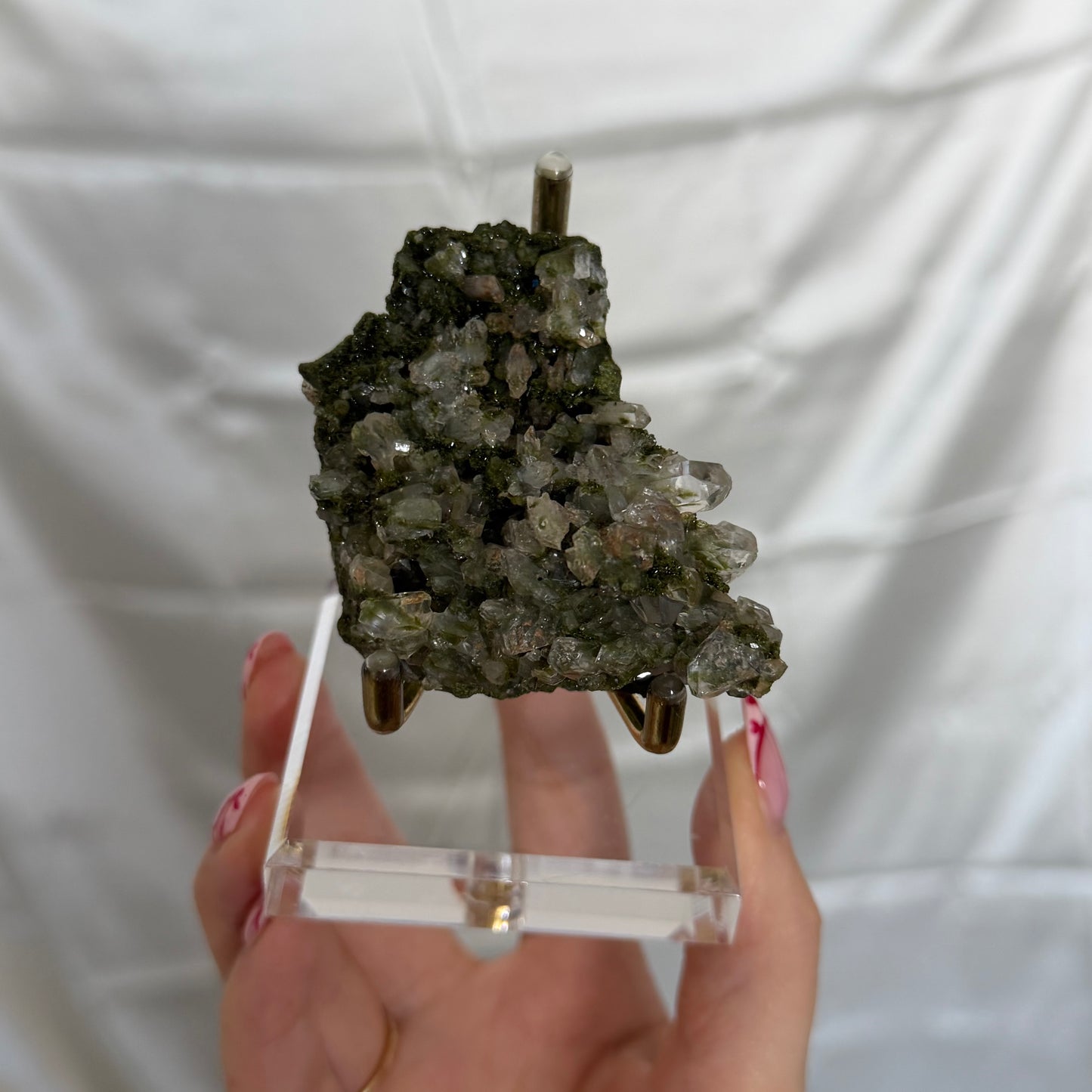 Epidote & Quartz Crust