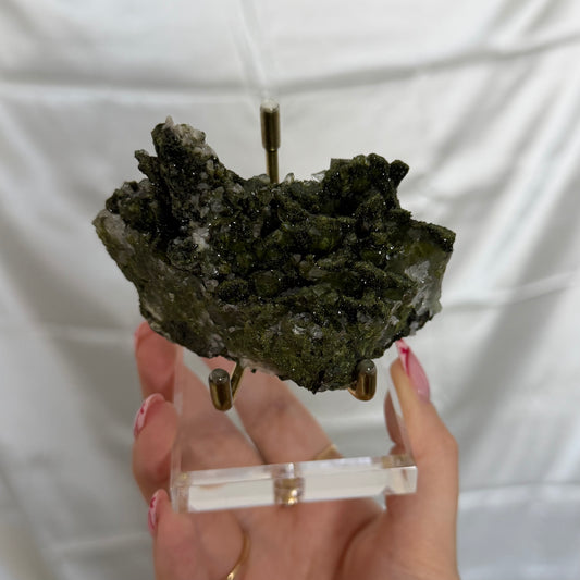 Epidote & Quartz Crust
