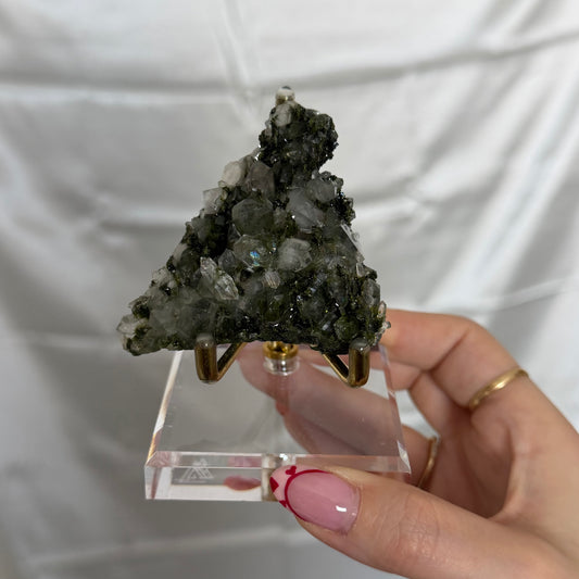 Epidote & Quartz Crust
