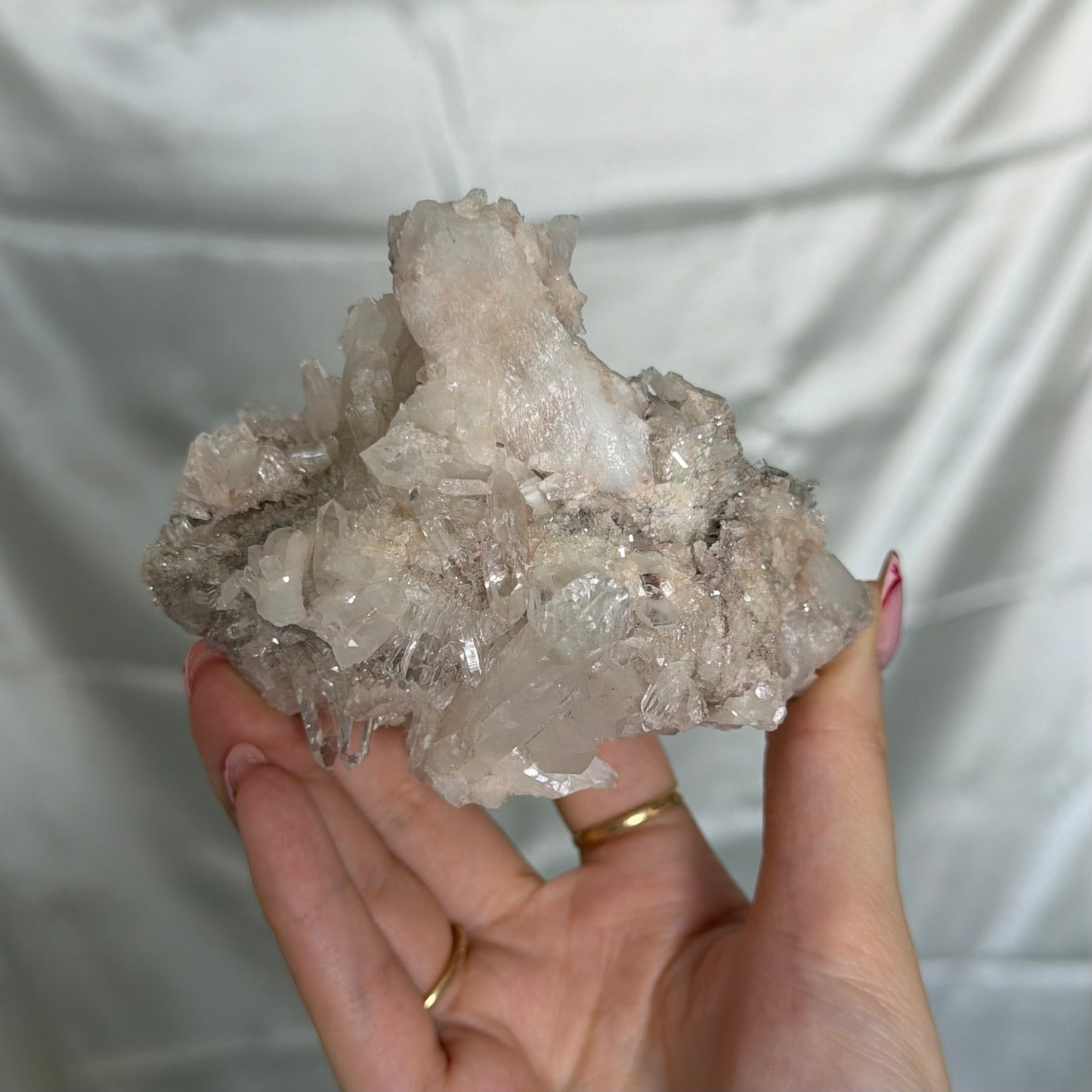 Pink Lemurian Quartz