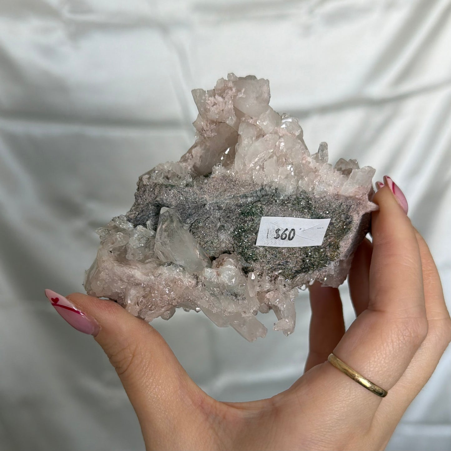 Pink Lemurian Quartz