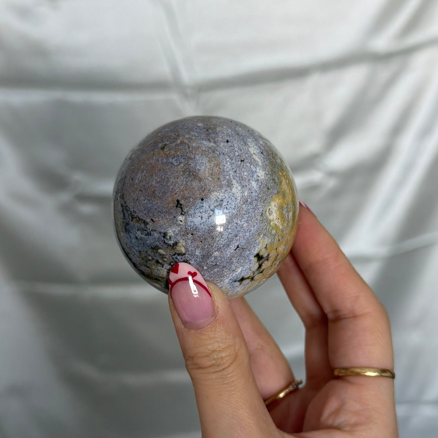 Sea Jasper Sphere