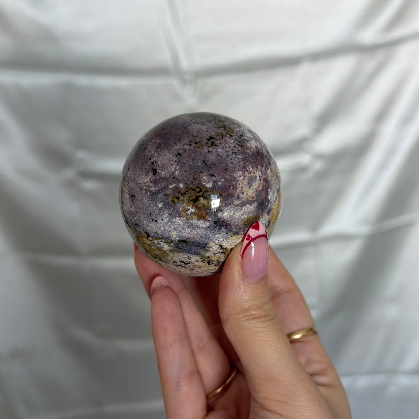 Sea Jasper Sphere