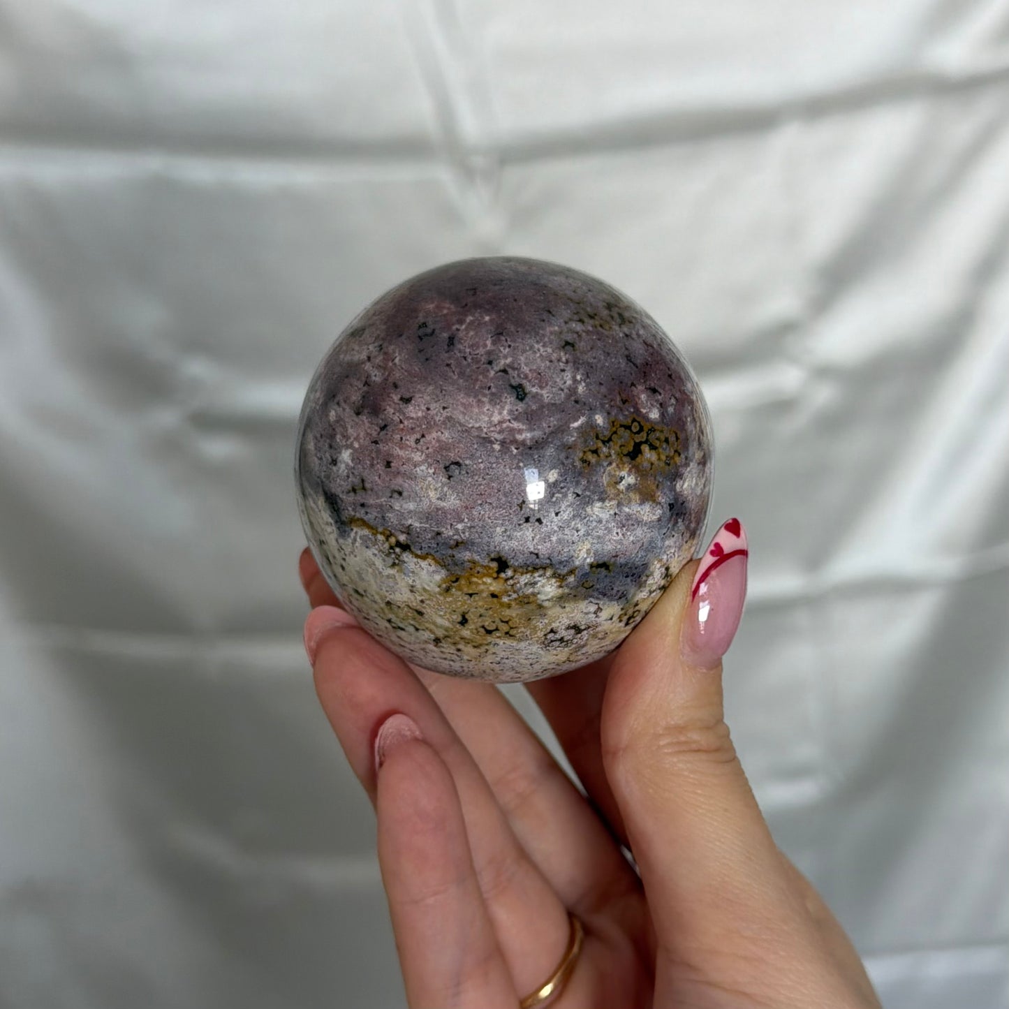 Sea Jasper Sphere