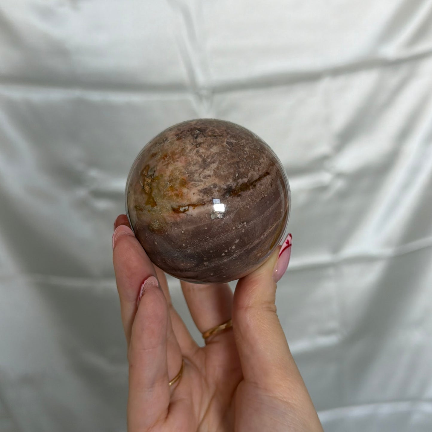 Sea Jasper Sphere