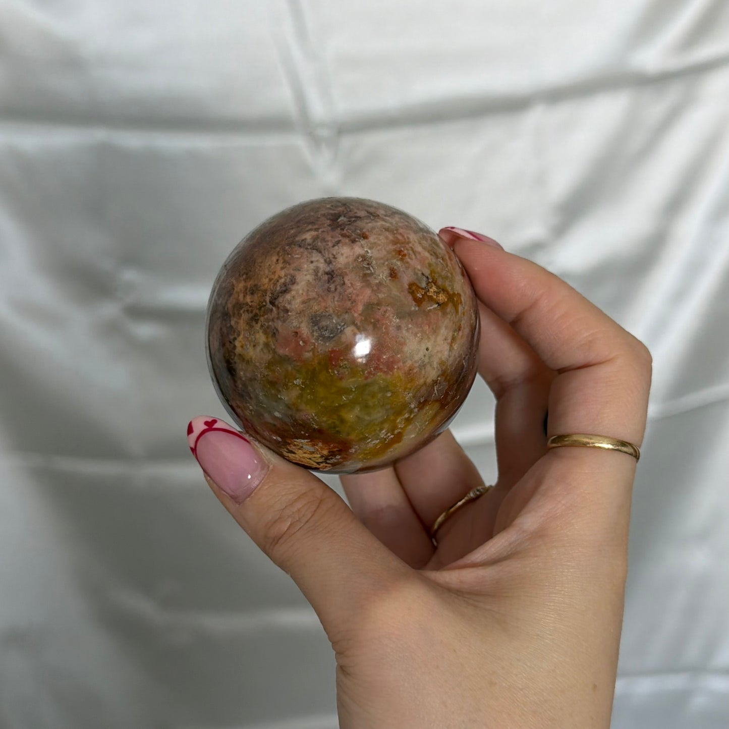 Sea Jasper Sphere