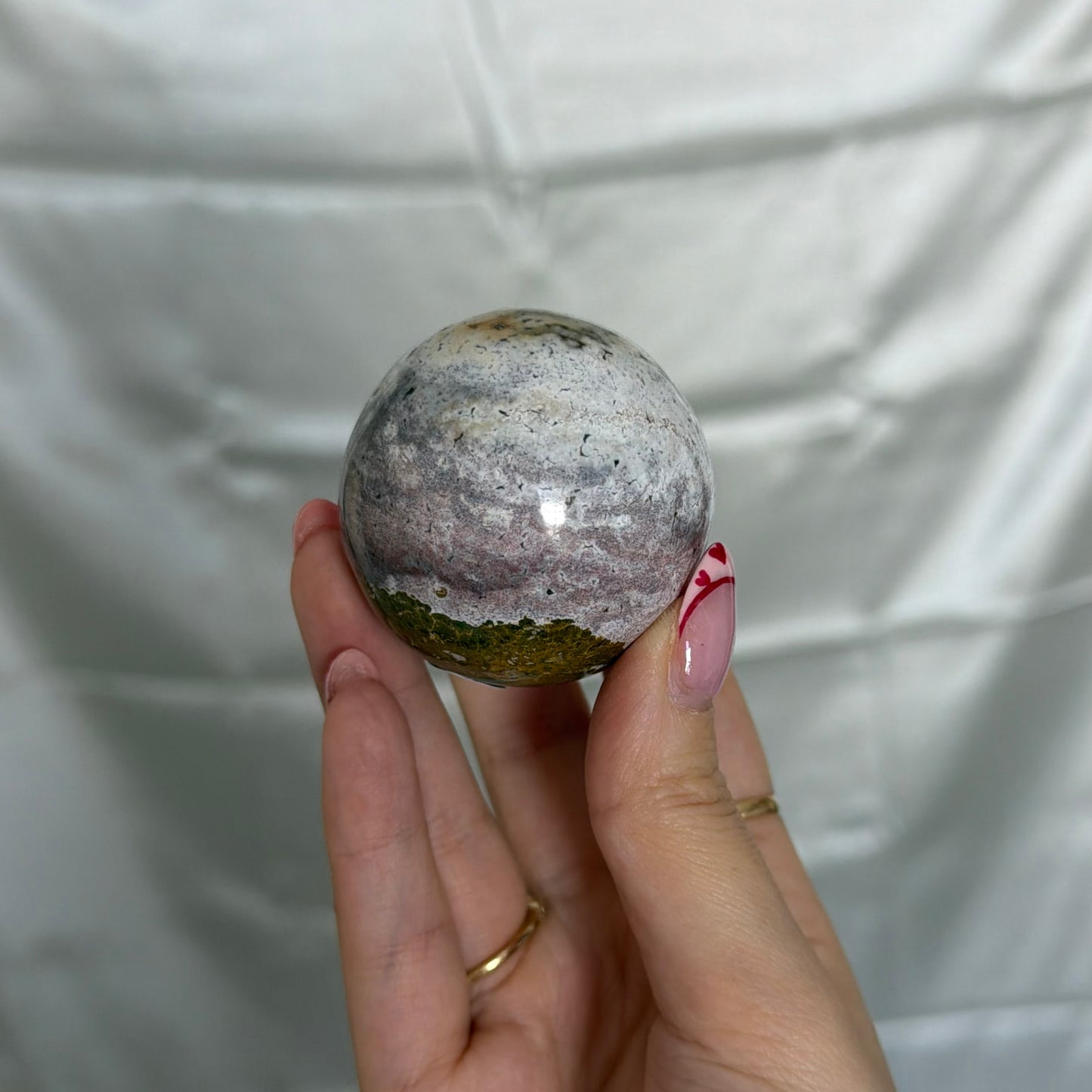 Sea Jasper Sphere