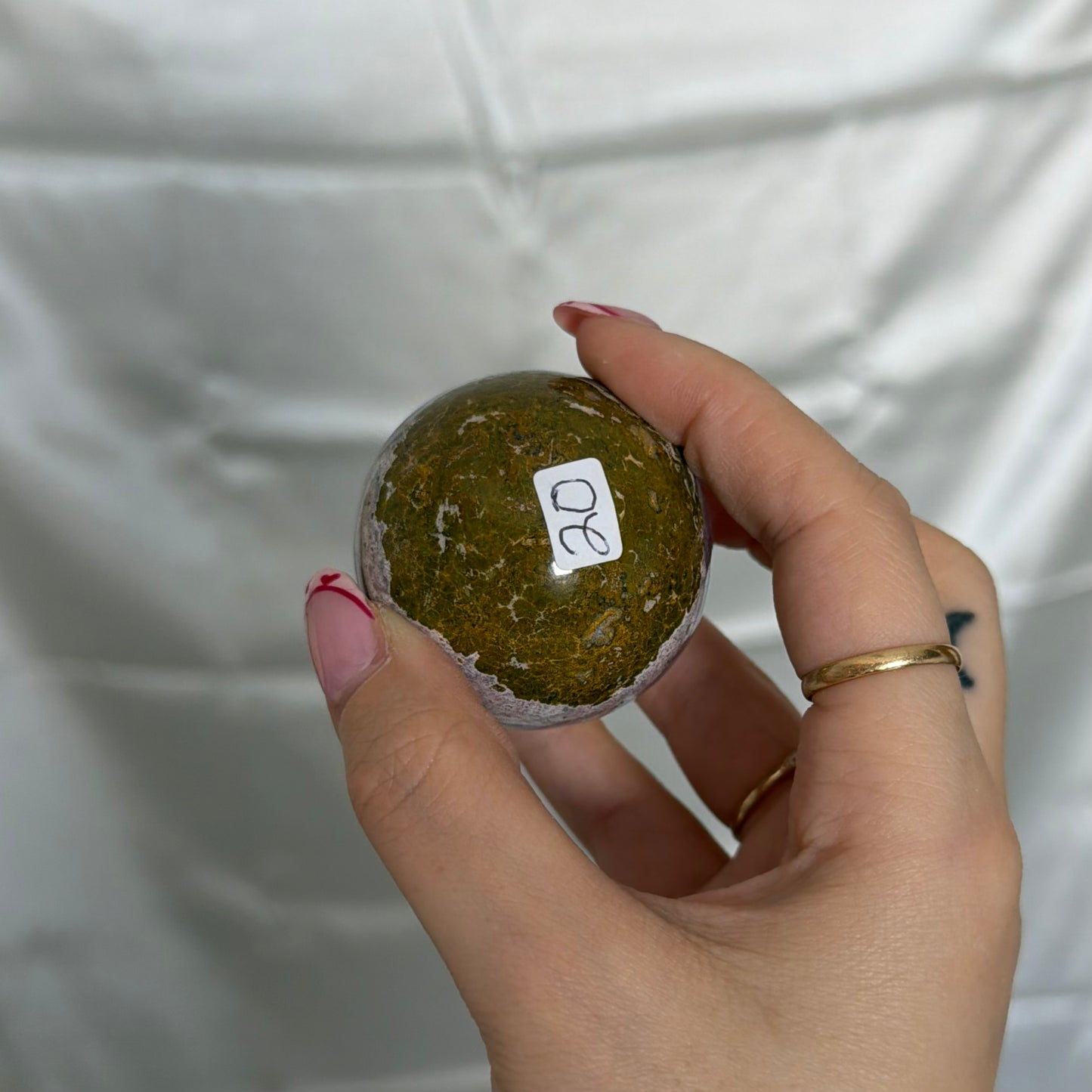 Sea Jasper Sphere
