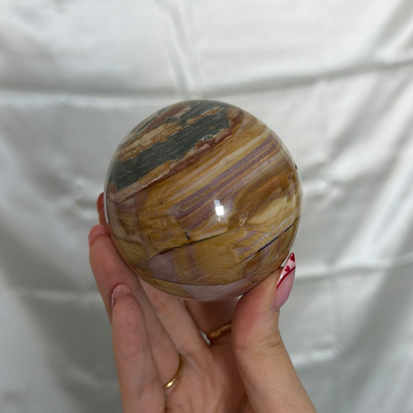 Polychrome Jasper Sphere