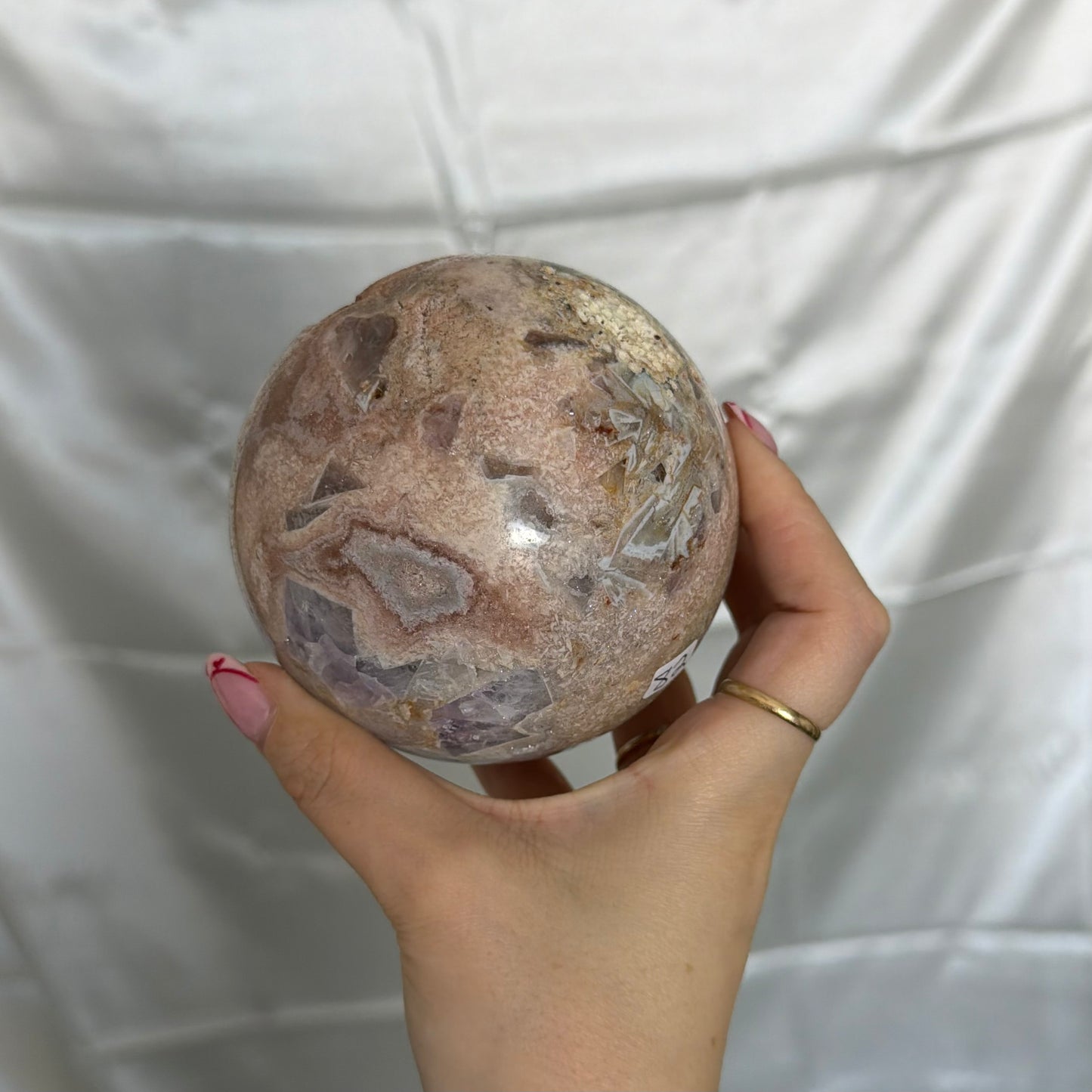 Pink Amethyst Sphere