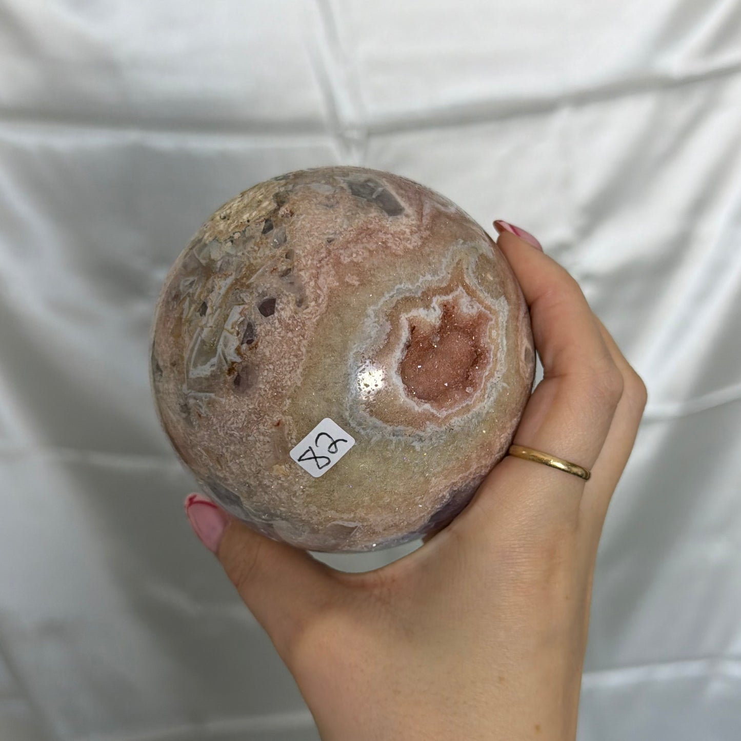 Pink Amethyst Sphere