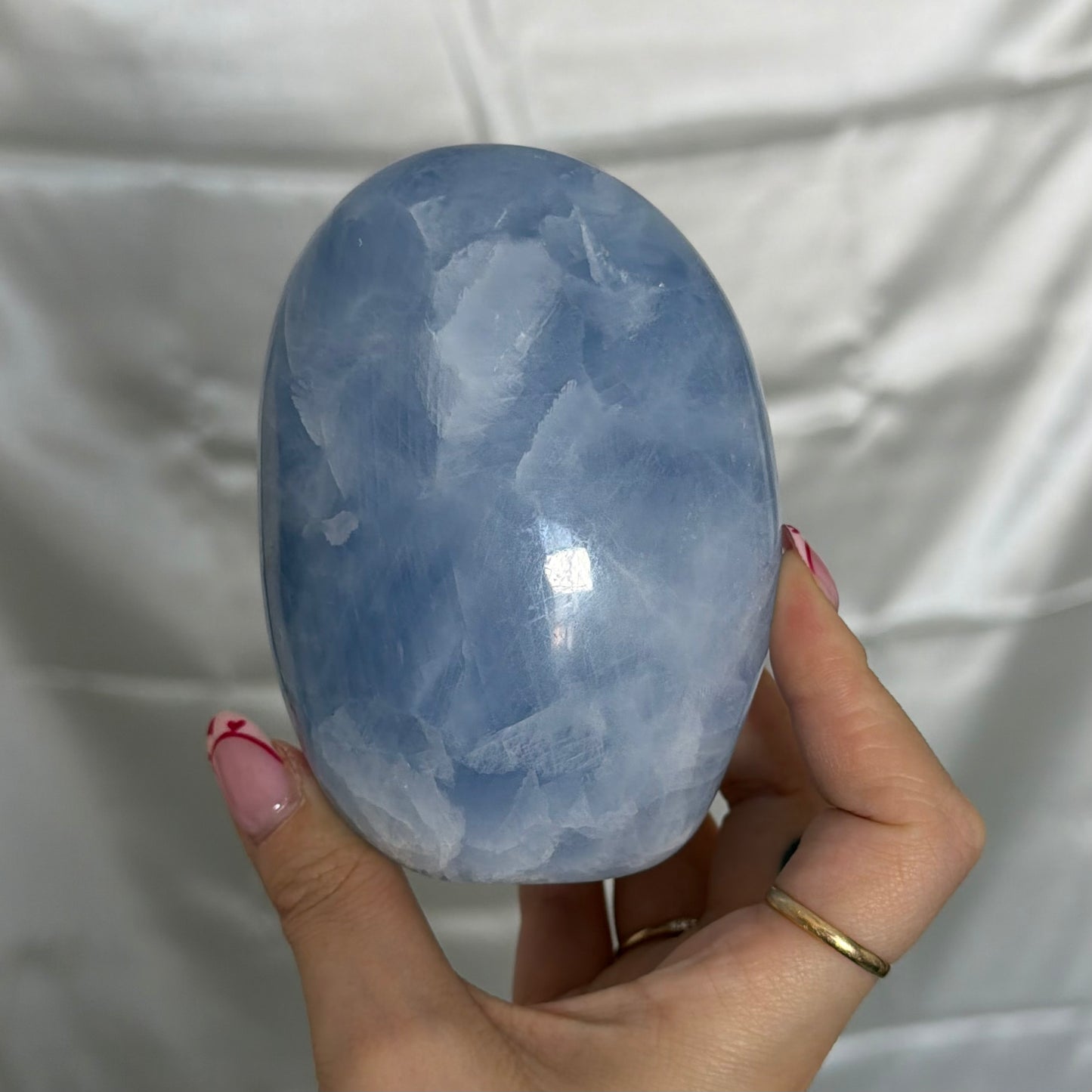 Blue Calcite Freeform