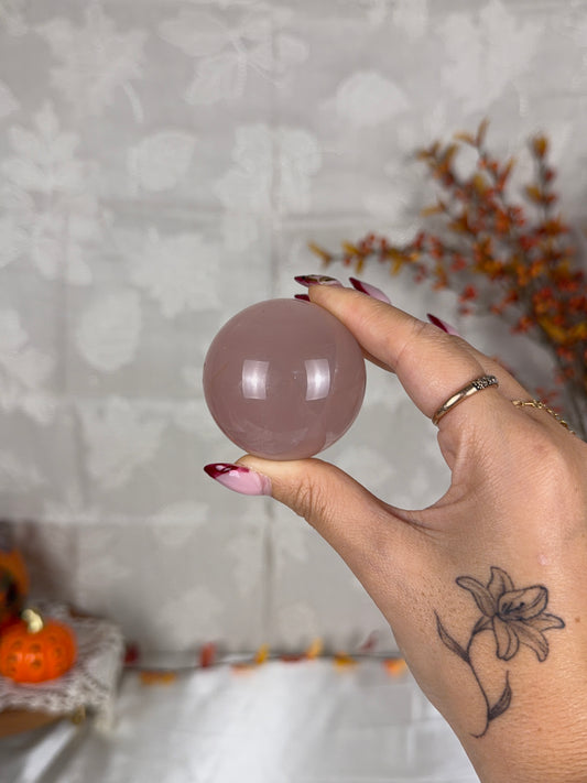 *Smoky Star Rose Quartz Sphere (26C)