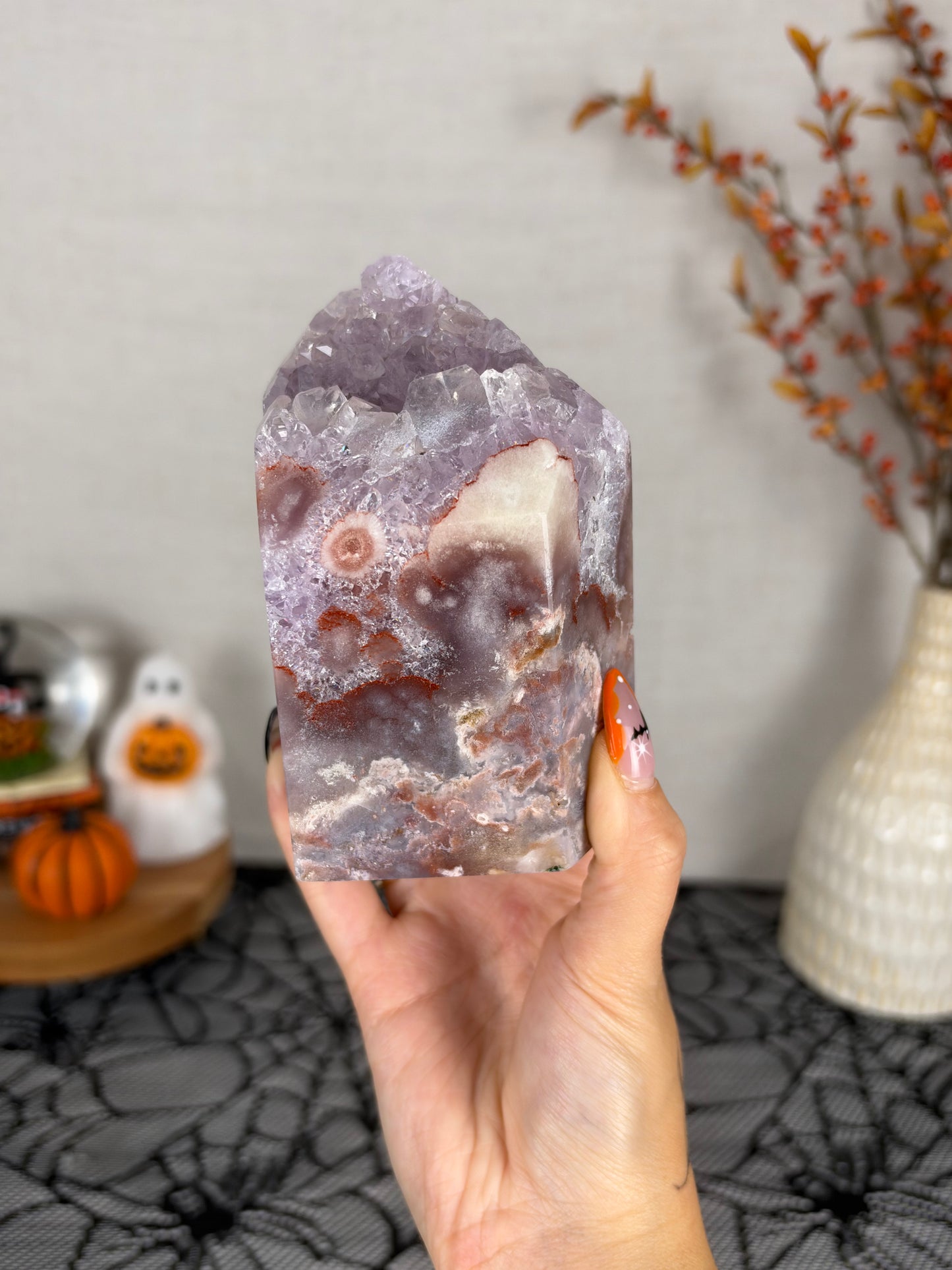 Chunky Pink Amethyst Tower (245)