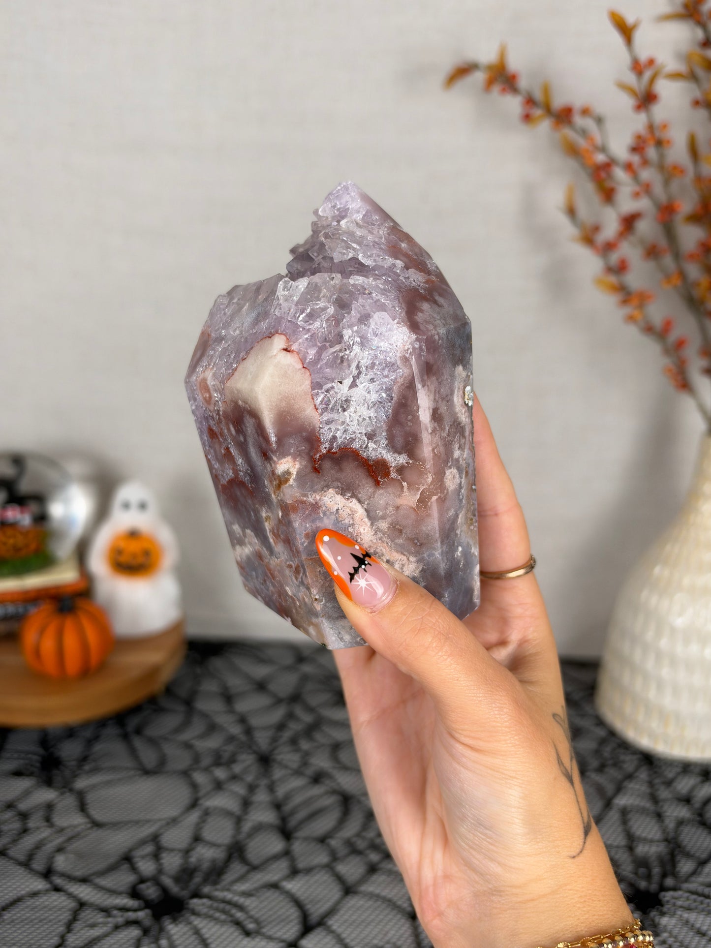 Chunky Pink Amethyst Tower (245)