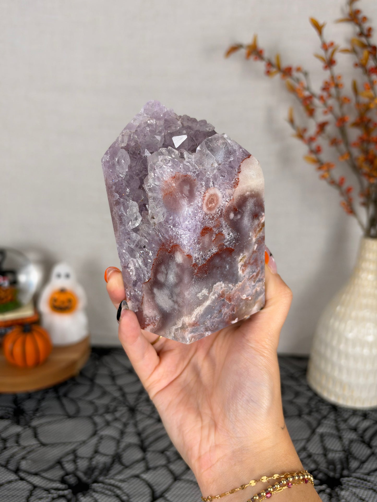 Chunky Pink Amethyst Tower (245)
