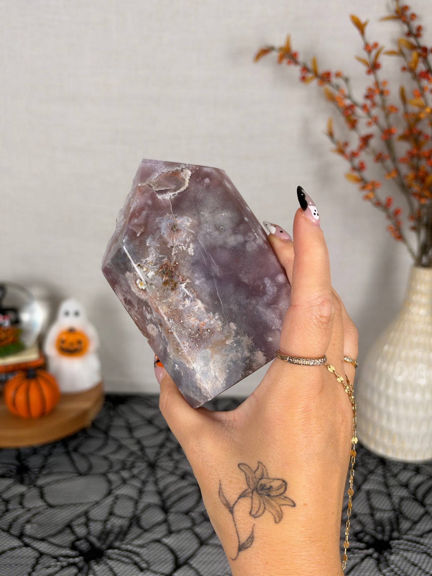 Chunky Pink Amethyst Tower (245)