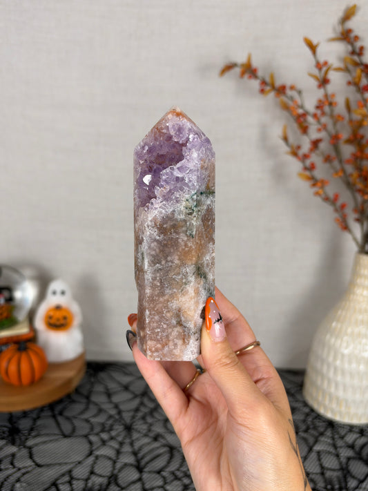 Pink Amethyst Tower (85X)