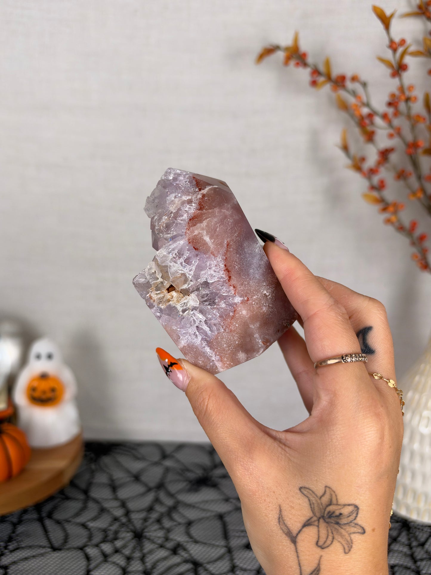 Chunky Pink Amethyst Tower (98Q)