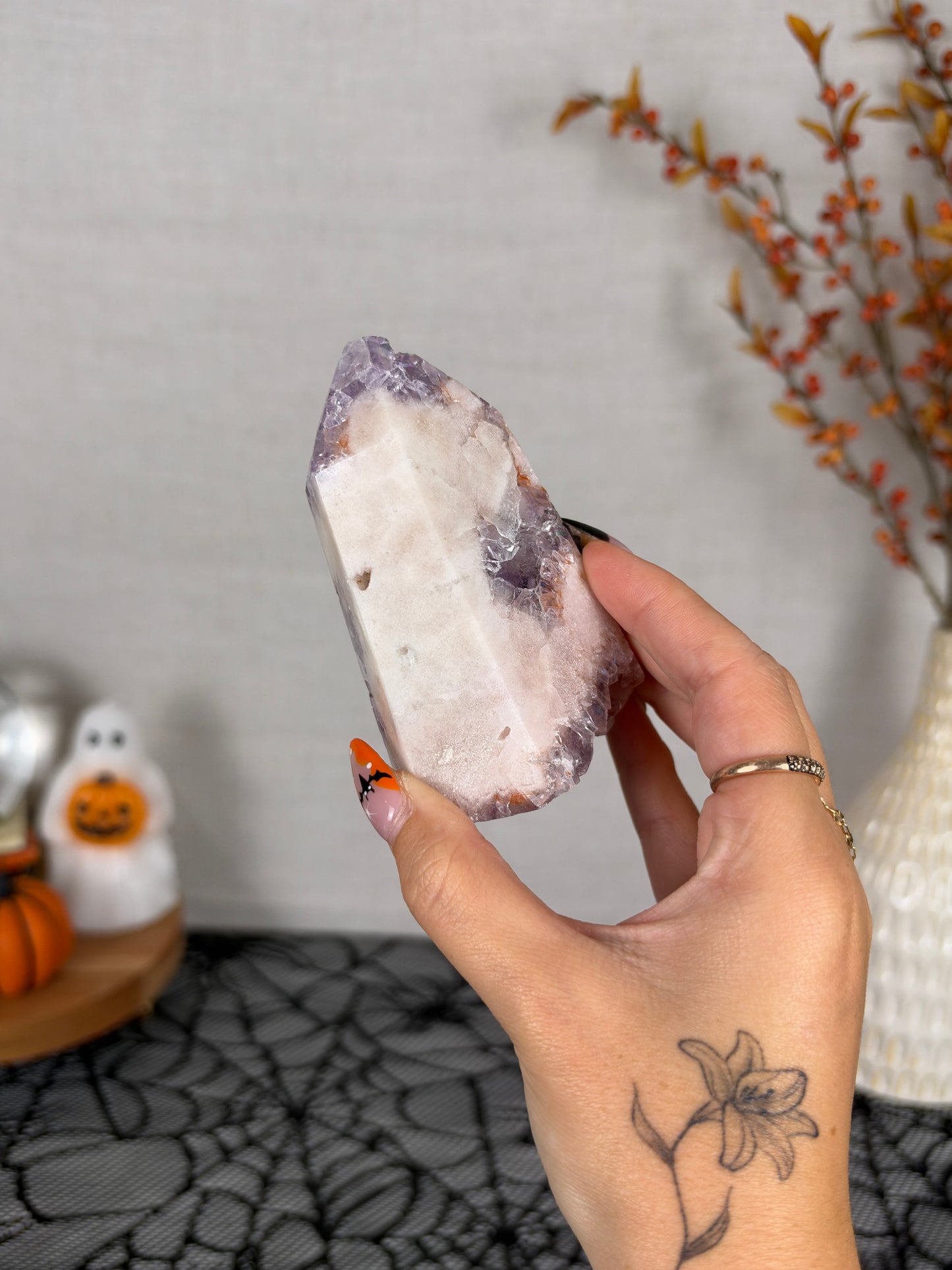 Gemmy Pink Amethyst Tower (94W)