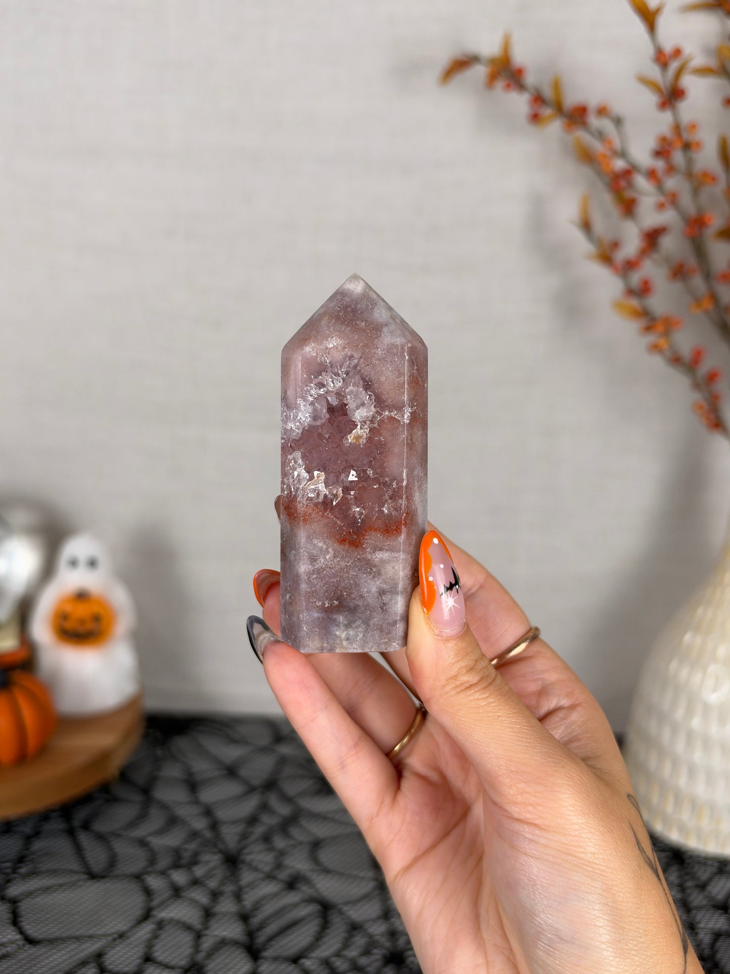 Pink Amethyst Tower (34V)