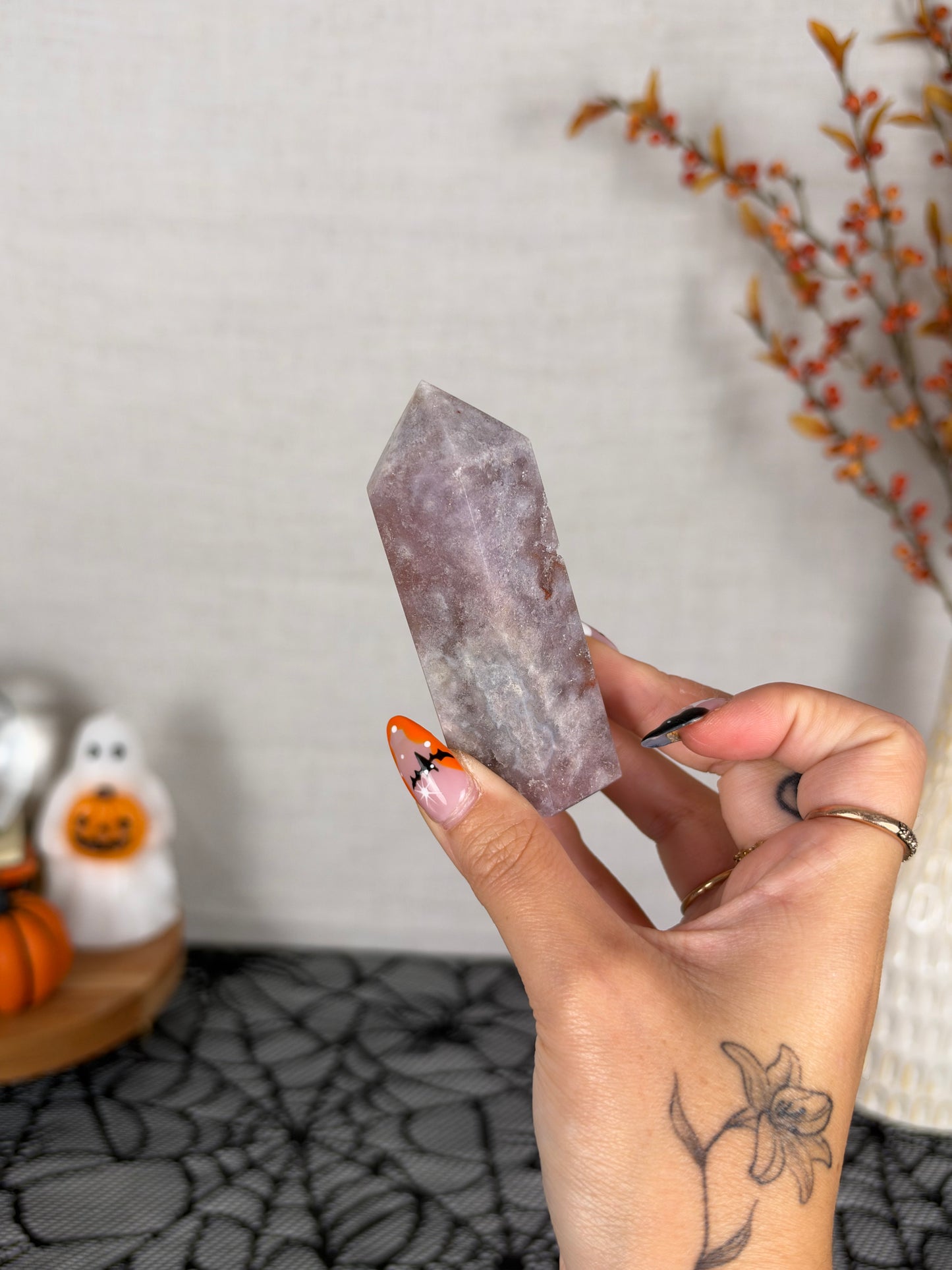 Pink Amethyst Tower (34V)