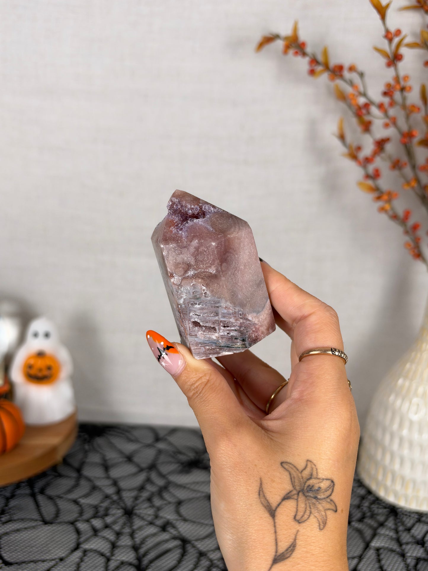 Chunky Pink Amethyst Tower (52)