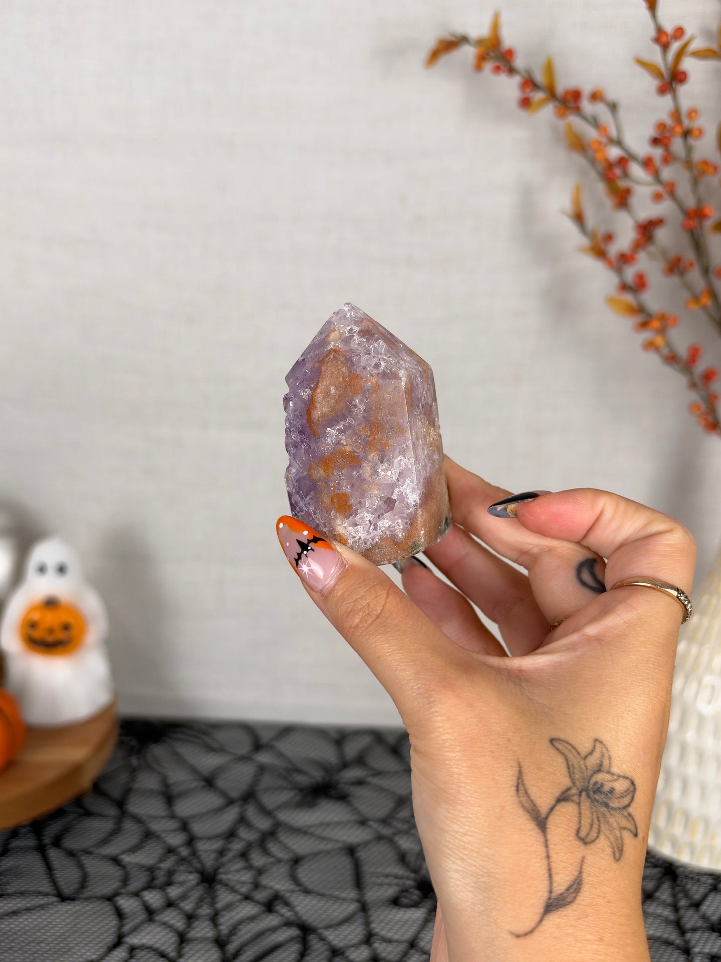 Gemmy Pink Amethyst Tower (38)