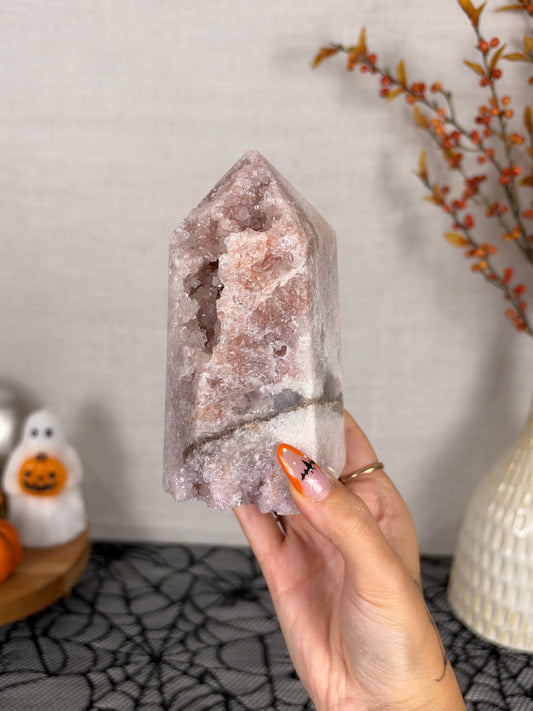 Pastel Pink Amethyst Tower (235)